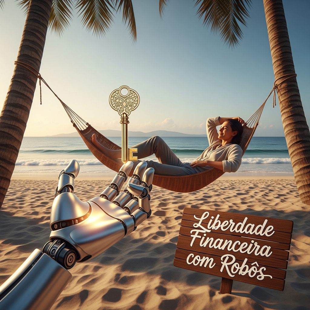 Liberdade Financeira com Robôs: 3 IAs Gratuitas para Automatizar 90% das Tarefas e Viver de Renda